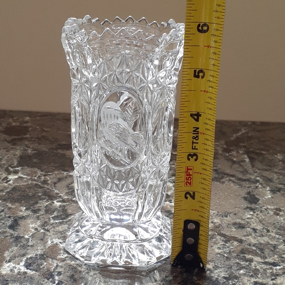 Vintage Hofbauer Byrdes Crystal Collection Vase - Picture 4 of 4